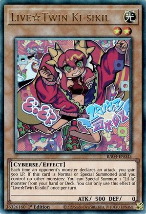 Image of LiveTwin Ki-sikil [RA04-EN035] Prismatic Ultimate Rare