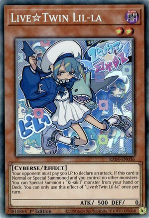 Image of LiveTwin Lil-la [RA04-EN036] Prismatic Collector's Rare