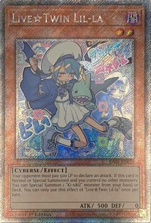 Image of LiveTwin Lil-la [RA04-EN036] Platinum Secret Rare