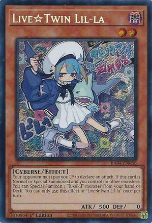 Image of LiveTwin Lil-la [RA04-EN036] Secret Rare