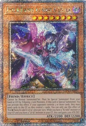 Image of EvilTwins Ki-sikil & Lil-la [RA04-EN037] Quarter Century Secret Rare