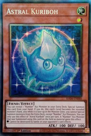 Image of Astral Kuriboh [RA04-EN040] Prismatic Collector's Rare