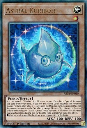 Image of Astral Kuriboh [RA04-EN040] Prismatic Ultimate Rare