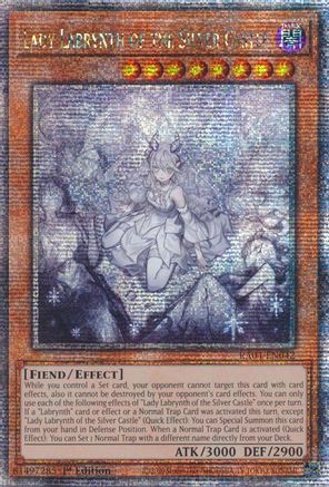Image of Lady Labrynth of the Silver Castle (New Art) [RA04-EN042] Quarter Century Secret Rare
