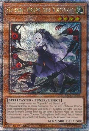 Image of Guiding Quem, the Virtuous [RA04-EN043] Quarter Century Secret Rare