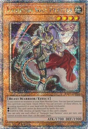 Image of Vanquish Soul Pantera [RA04-EN044] Quarter Century Secret Rare