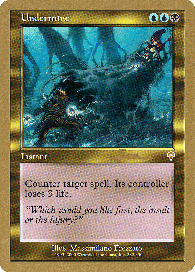 Image of Undermine (Antoine Ruel) [World Championship Decks 2001]