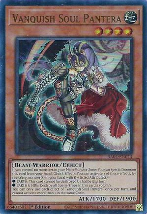 Image of Vanquish Soul Pantera [RA04-EN044] Ultra Rare