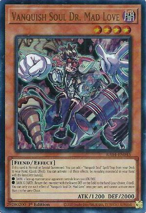 Image of Vanquish Soul Dr. Mad Love [RA04-EN045] Ultra Rare