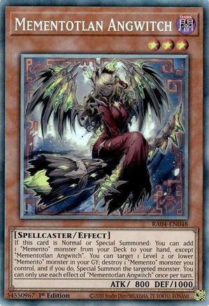 Image of Mementotlan Angwitch [RA04-EN048] Prismatic Collector's Rare