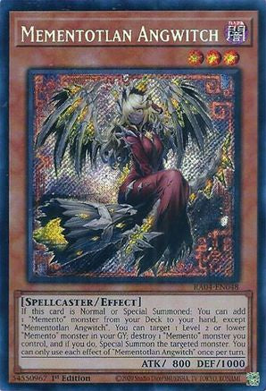 Image of Mementotlan Angwitch [RA04-EN048] Secret Rare