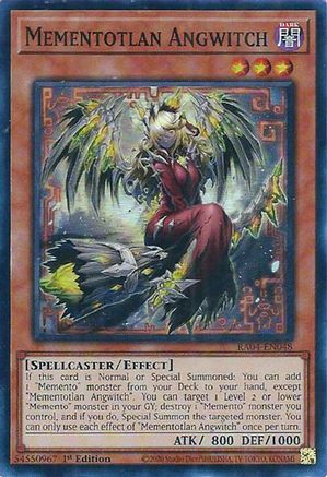 Image of Mementotlan Angwitch [RA04-EN048] Super Rare