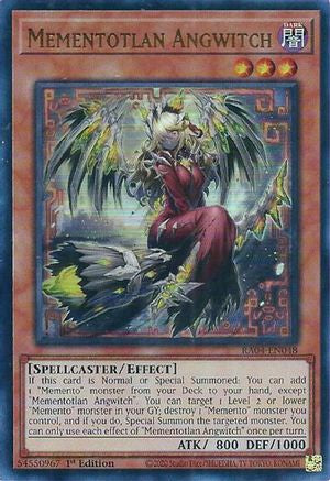 Image of Mementotlan Angwitch [RA04-EN048] Ultra Rare