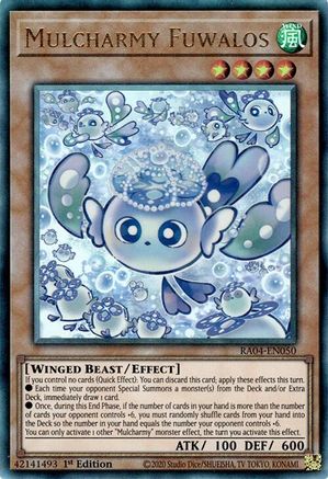 Image of Mulcharmy Fuwalos [RA04-EN050] Prismatic Ultimate Rare