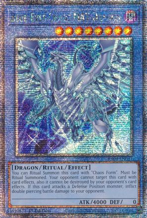 Image of Blue-Eyes Chaos MAX Dragon (New Art) [RA04-EN051] Quarter Century Secret Rare