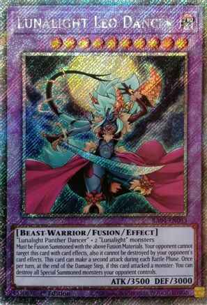 Image of Lunalight Leo Dancer [RA04-EN053] Platinum Secret Rare