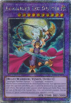 Image of Lunalight Leo Dancer [RA04-EN053] Quarter Century Secret Rare
