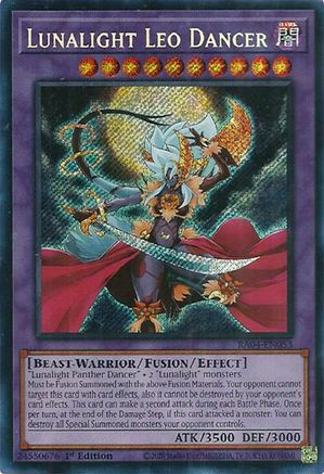 Image of Lunalight Leo Dancer [RA04-EN053] Secret Rare