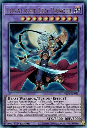 Image of Lunalight Leo Dancer [RA04-EN053] Prismatic Ultimate Rare