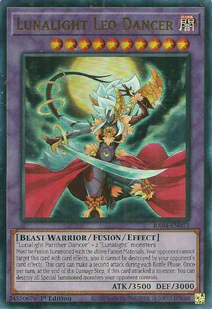 Image of Lunalight Leo Dancer [RA04-EN053] Ultra Rare