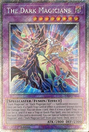 Image of The Dark Magicians [RA04-EN054] Platinum Secret Rare