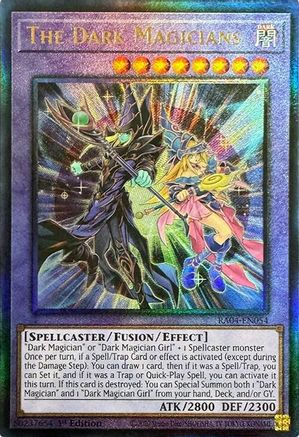 Image of The Dark Magicians [RA04-EN054] Prismatic Ultimate Rare