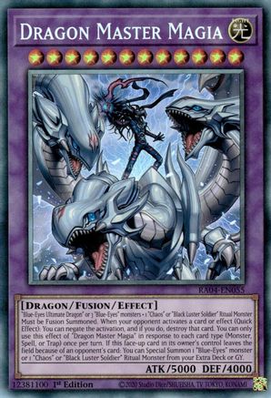 Image of Dragon Master Magia [RA04-EN055] Prismatic Collector's Rare