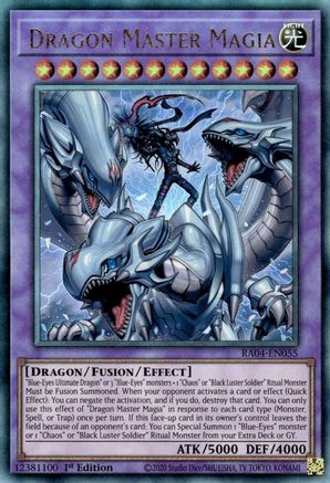 Image of Dragon Master Magia [RA04-EN055] Prismatic Ultimate Rare