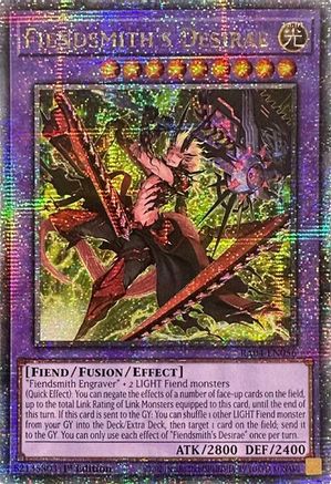 Image of Fiendsmith's Desirae [RA04-EN056] Quarter Century Secret Rare
