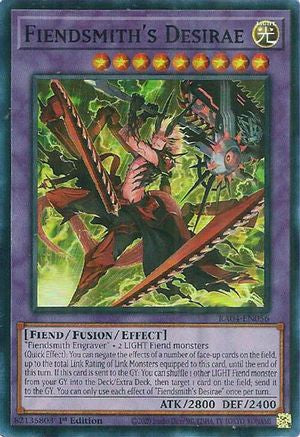Image of Fiendsmith's Desirae [RA04-EN056] Super Rare