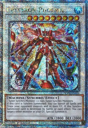 Image of Crystron Phoenix [RA04-EN058] Quarter Century Secret Rare