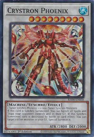 Image of Crystron Phoenix [RA04-EN058] Super Rare