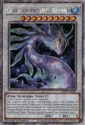 Image of Ghoti of the Deep Beyond [RA04-EN060] Platinum Secret Rare
