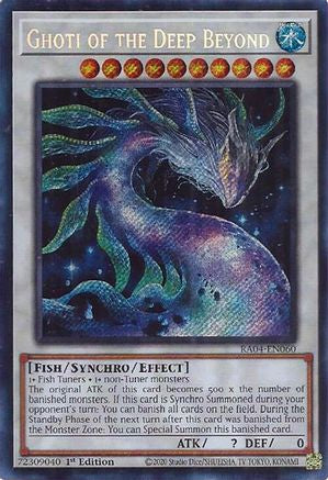 Image of Ghoti of the Deep Beyond [RA04-EN060] Secret Rare