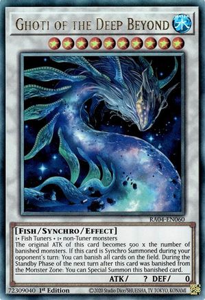 Image of Ghoti of the Deep Beyond [RA04-EN060] Prismatic Ultimate Rare