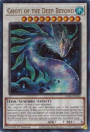 Image of Ghoti of the Deep Beyond [RA04-EN060] Ultra Rare