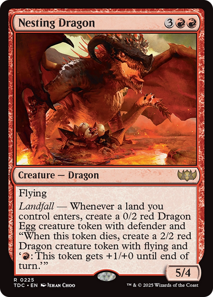 Image of Nesting Dragon [Tarkir: Dragonstorm Commander]