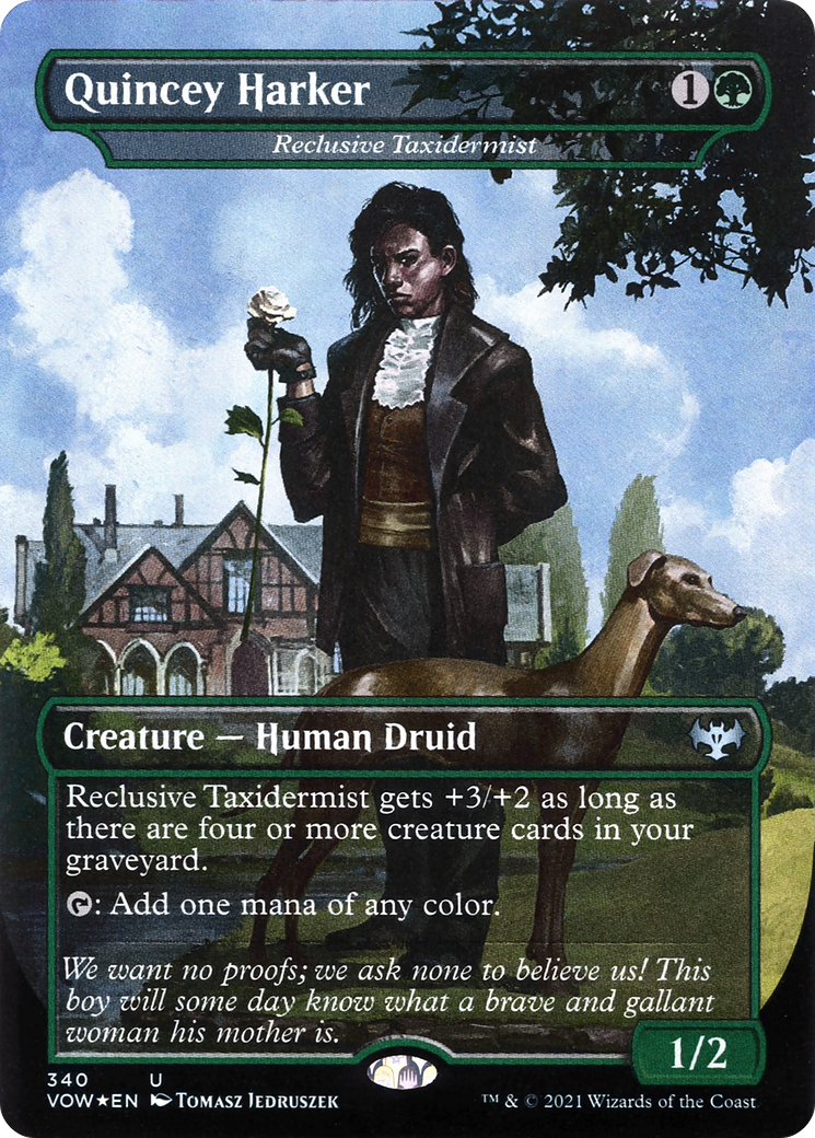Image of Reclusive Taxidermist - Quincey Harker [Innistrad: Crimson Vow]