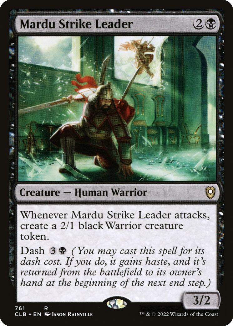 Image of Mardu Strike Leader [Commander Legends: Battle for Baldur's Gate]