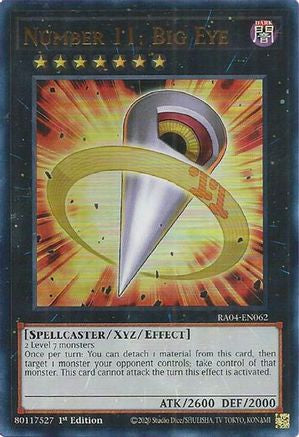 Image of Number 11: Big Eye [RA04-EN062] Ultra Rare