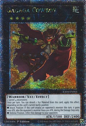 Image of Gagaga Cowboy [RA04-EN064] Quarter Century Secret Rare