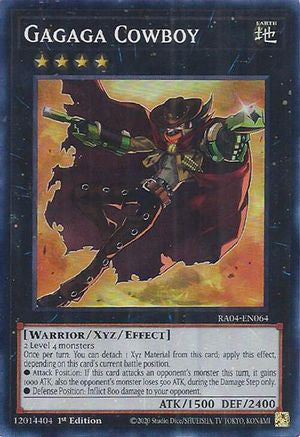 Image of Gagaga Cowboy [RA04-EN064] Super Rare