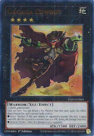 Image of Gagaga Cowboy [RA04-EN064] Ultra Rare