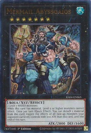 Image of Mermail Abyssgaios [RA04-EN065] Ultra Rare