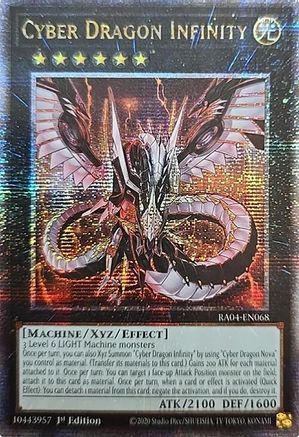 Image of Cyber Dragon Infinity [RA04-EN068] Quarter Century Secret Rare