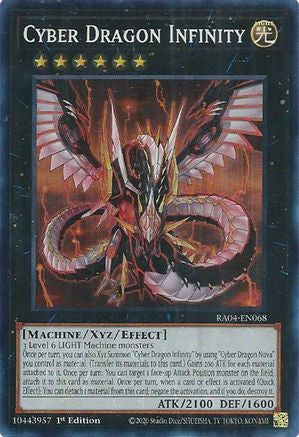 Image of Cyber Dragon Infinity [RA04-EN068] Super Rare