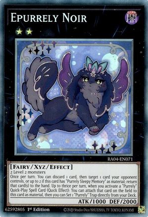 Image of Epurrely Noir [RA04-EN071] Prismatic Collector's Rare