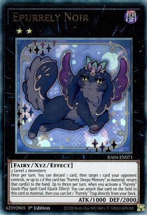 Image of Epurrely Noir [RA04-EN071] Prismatic Ultimate Rare