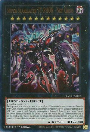 Image of Super Starslayer TY-PHON - Sky Crisis [RA04-EN072] Ultra Rare