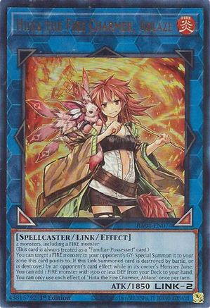 Image of Hiita the Fire Charmer, Ablaze [RA04-EN074] Ultra Rare